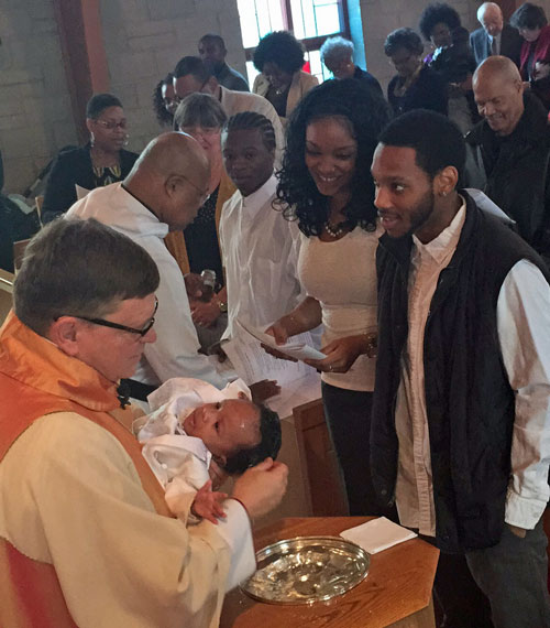 Atchbishop Johnson at St. Paul the Apostle, Rexdale, in November