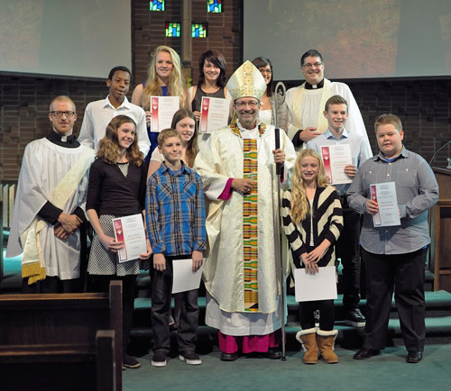 Confirmation Group at St. Bride, November 2, 2014