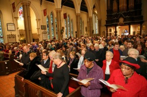 Choral Evensong at St. James on New Yearâs Day.