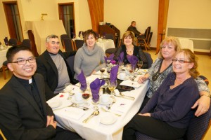 Guests enjoy the evening.