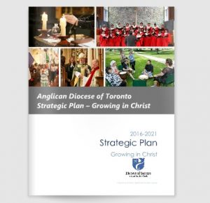 The cover of the diocese's new strategic plan, linking to a web page about the plan.