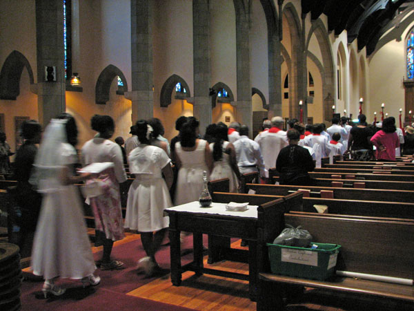Confirmation at St. Michael & All Angels, June 1, 2014