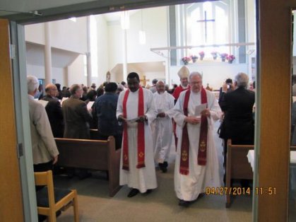 Consecration and Confirmation Service at St. Thomas à Becket