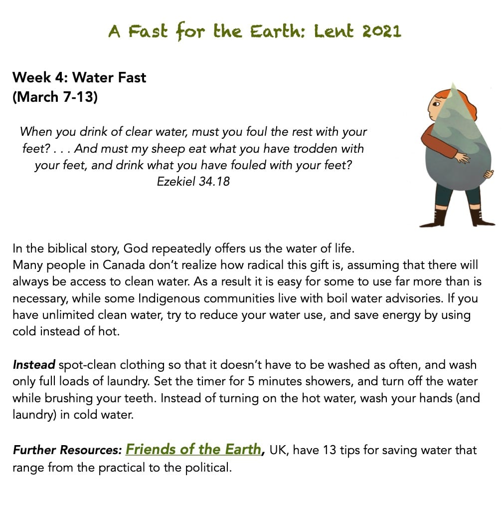 Week 4 - Lent Fast for the Earth