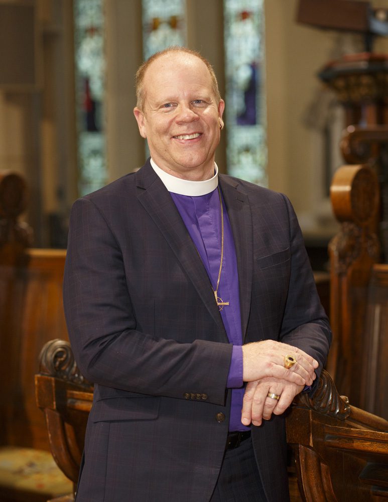 Headshot of Bishop Andrew Asbil.